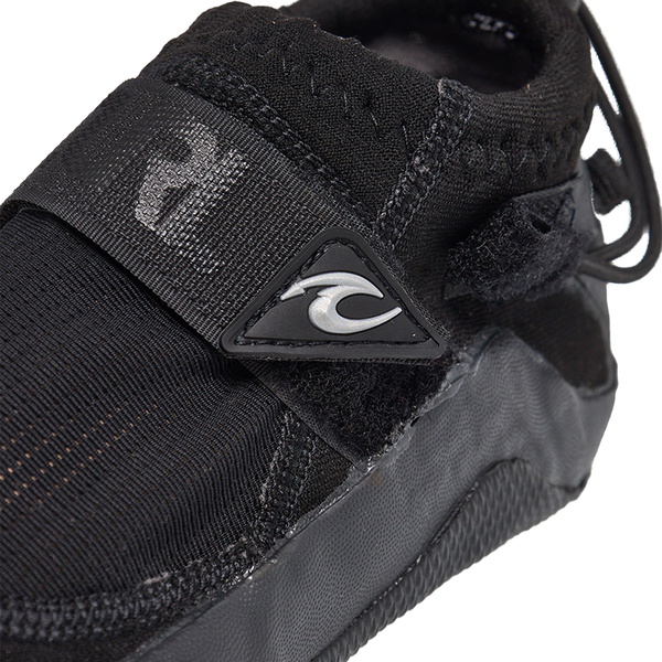 2026 Rip Curl Reefer 1.5mm Split Toe Wetsuit Shoes WBO1AT - Black / Charcoal